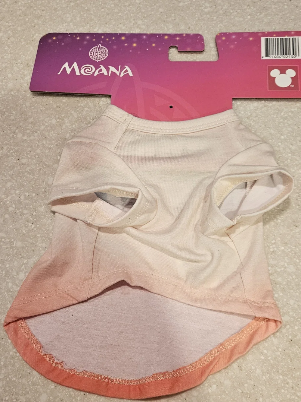 Disney Moana Pet Tee - Size Small. New